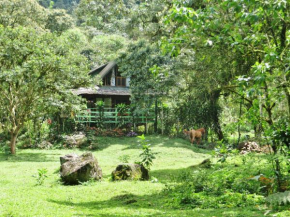 Mindo Eco Chalet with River and Waterfall